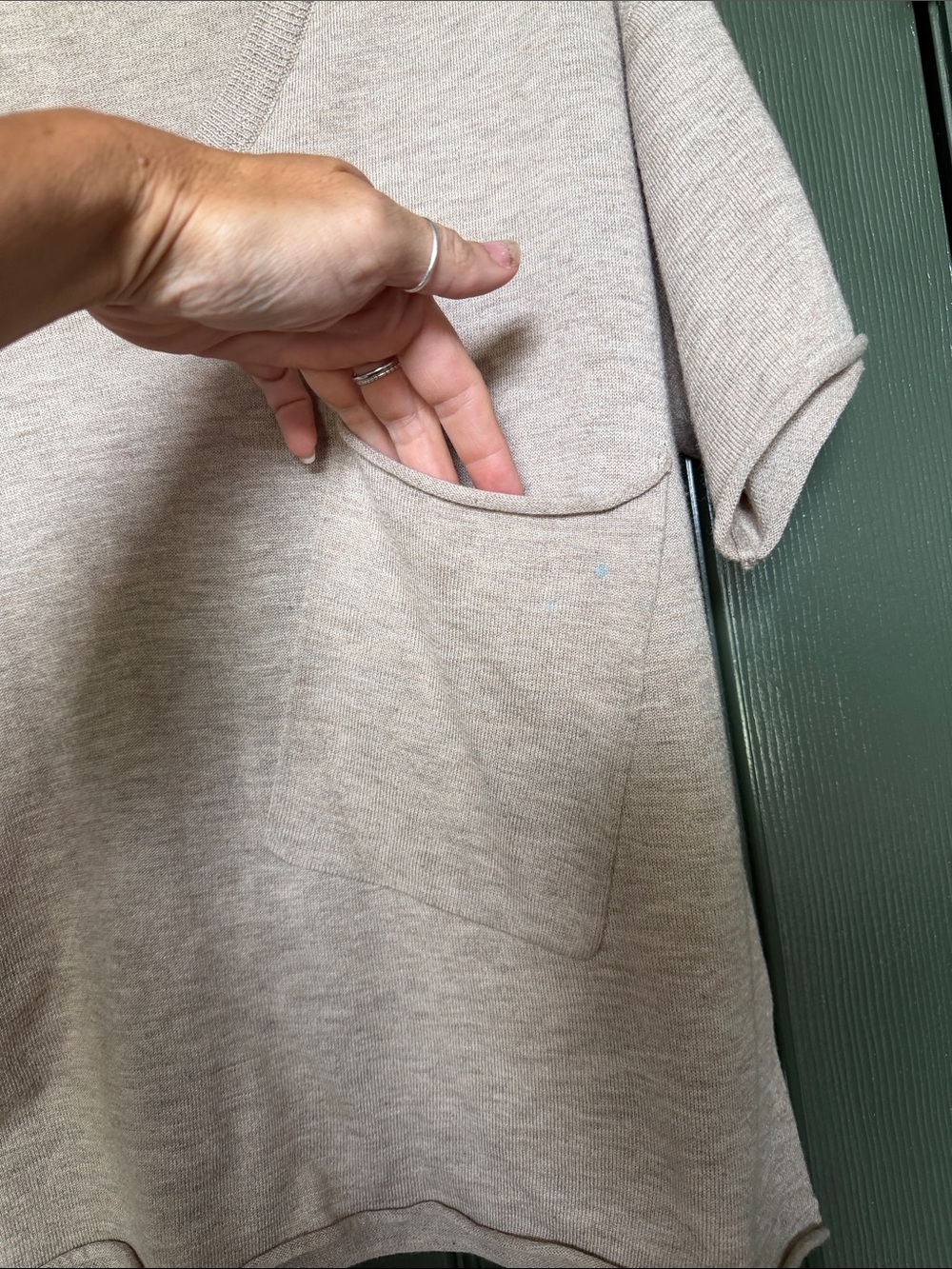 Altar’d State oversized short sleeve sweater - Picture 2 of 6